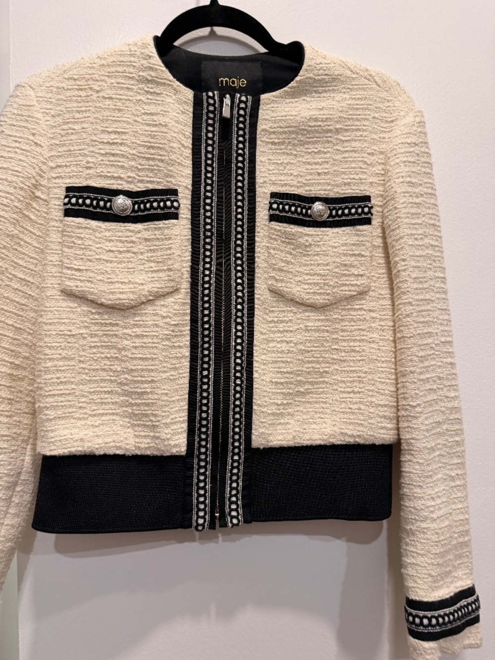 Maje jacket size 36